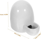 Automatic Pet Feeder Ceramic Drinking Fountain Rabbit Water Dispenser Pet Suppli