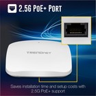 Ax5400 Dual Band Wifi 6 Poe  Access Point  Tew-925dap  1 X 2 5gbase-t Poe  La   