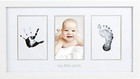  Baby Prints Newborn Handprint And Footprint Photo Frame White Babyprint Frame