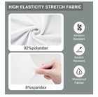 Zdada 100 Pcs Banquet Chair Covers For Wedding Universal Polyester Spandex