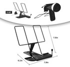 Adjustable Metal Book Holder Book Stand For Reading Cookbook Stand