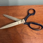 Vintage Wiss Pinking Shears Scissors Model Sn7 Scalloping Cutting Edge 