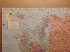 1961 Vintage Europe Authentic Old Atlas Map Life Pictorial Atlas Of The World