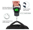 Digital Hanging Luggage Scale With Comfortable Handle And Large Hook  110lb 50kg