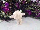 Littlest Pet Shop Cream Lamb Sheep G7  534 Green Heart Eyes And Bow  Winter Pet 