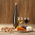 20 Pack Soft Wood Corks Tapered Wine Bottle Stopper Replacement Plugs For Wine
