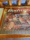 Large Budweiser King Of Beers Northern Bobwhite Quail Bar Mirror  35 25  X 27 5 