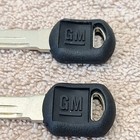 Gm Logo Key Blanks Lot Of 2 Oem Usa Nos Locksmith 