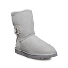 Ugg Bailey Button Poppy Grey Violet Boots - Women s 10