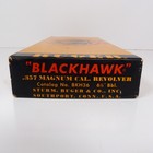 Ruger Blackhawk  357 Magnum Revolver Box Manual Oil Paper Bkh36 6 5in Barrel Vtg