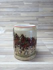 Rare Limited Edition 1980 Budweiser Holiday Beer Stein Champion Clydesdales