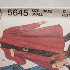 Vtg Mccalls Pattern 5645 Oversize Lined Jacket Unlined Cape Swing Miss 10 12
