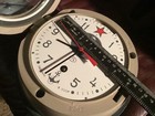 Russian Soviet B Cccp Navy Kauahguyckue Red Star Maritime Submarine Clock8   diam 