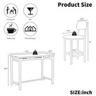 Dining Table And Chairs For 2 3 Piece Dining Room Table Set 2 Upholstered Chairs
