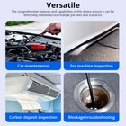 Industrial Endoscope Camera 1080p Hd 4 3   Screen Borescope Inspection Camera Us