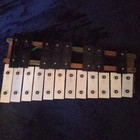 Vintage Xylophone By Rhythm Band Inc  Made In Japan 20 Key Tones With Notes