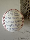 Bert Blyleven Signed Career Stat Baseball   To 28