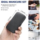 8 Pcs Nail Clippers  Premium Manicure Set For Women   Men stainless Steel Facial