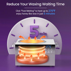 Paraffin Wax Machine Wax Warmer Heater Wax Bean   Stick All In One Hair Removal