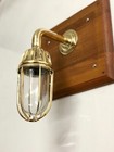 Maritime-themed Vintage Solid Brass Wall Sconce Nautical Ship Light Fixtures