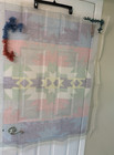 Unfinished National Yarn Crafts Latch Hook Kit Navajo Jumbo Wall Carpet 36 X 48