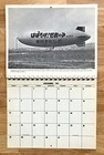 Airship Calendar   Appointment Logs Lot Of 5 Blimp Zeppelin Dirigible 1978 1981 