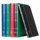Stamp Collection Stockbook 9x12 16 Black Pages Lighthouse Basic A4 Red Album