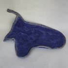 Norwex Limited Edition Dusting Mitt - Dark Blue Backlock Microfiber New E30778
