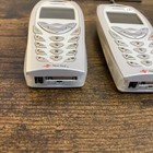 Nokia 3588i Silver Sprint Y2k Candybar Cell Phones Lot Untested Prop No Chargers