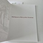 Christmas Card Avanti Deer Fawn With Bunny Rabbit Holding Present