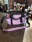 Horse Grooming Tote Bag carrier - Purple And Black  Excellent Condition 