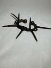 Vintage Cast Iron Calf Spiked Weaning Nose Ring Weaner Collectible Farm Unique