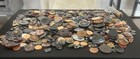 Vintage Mixed Button Lot Brown Black Tan Neutral Sewing Craft Coat Shirt Buttons