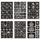 Temporary Tattoo Stencils For Women Girls And Kids  410  Pcs Henna Tattoo Stenci