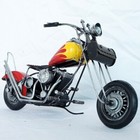 Premium Collectible Metal Motorcycle Model Handmade Iron Motorbike Sculpture Art