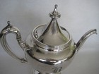 Rare Old Antique Reed   Barton Silver Plated 3720 6 Teapot   b   9 1 3  Tall