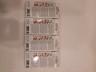 Lot Of 4 Canon Pixma Genuine Ink Cartridges Black Pgi-280 Pgbk Sealed 