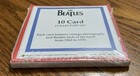 The Beatles 10 Card Collectors Set Vintage Photos  Facts From 1962-70 New Sealed
