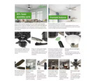 Hunter Channing 54  Express Indoor Brushed Nickel Ceiling Fan W remote Light Kit