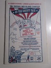 At The Country Fair 1983 Program Ticket Holy Trinity High School Hicksville Ny