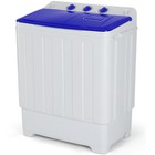 30lbs Washing Machine 19lbs Washer 11lbs Spinner Combo Twin-tub W  Drain Pump
