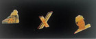 John Force Nhra Drag Racing 10x  Rare Castrol Gtx Le Pin Set