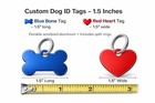 Custom Engraved Personalized Pet Tag Id Dog Cat Name Tags Double Side