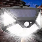 8pack Solar Power 100led Lights Pir Motion Sensor Outdoor Security Garden Lamp  