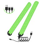 Rechargeable Led Armbands 2 Pcs - High Visibility Running Gear For All Ages