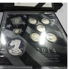 2014 Us Mint Limited Edition Silver Proof 8 Coin Set With American Eagle  55421g
