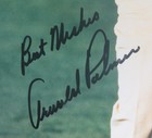 Arnold Palmer Masters Champion Signed inscribed 8x10 Photo Framed Jsa 201564