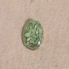 Gold Tone German Shepherd Dog Breed Head Profile Oval Jacket Lapel Pin