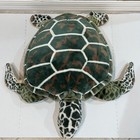 Melissa   Doug Large Plush Green   White Sea Turtle