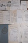 Minton 1966 Dealer Archive Folder Letters Webb Corbett Crystal Mason Ironstone